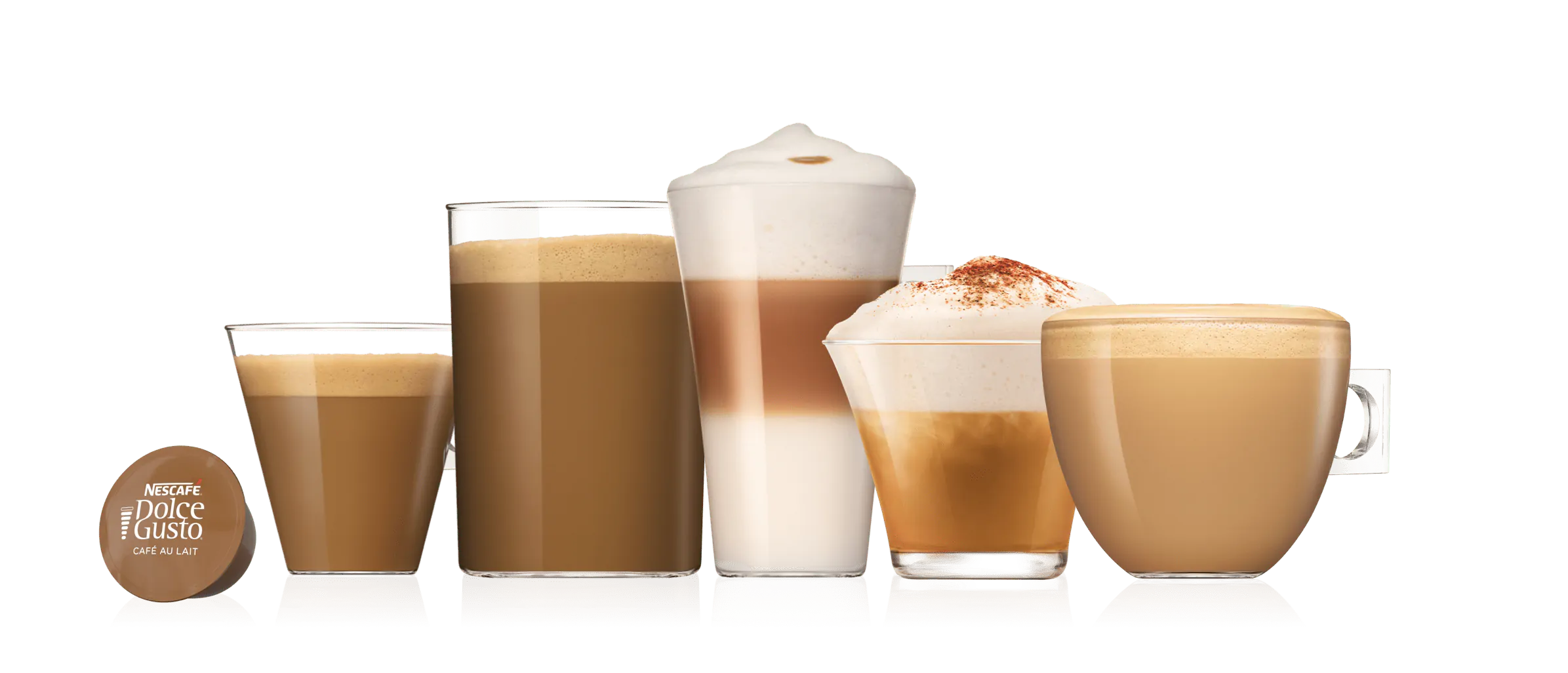 Lattes | NESCAFÉ® Dolce Gusto® header image