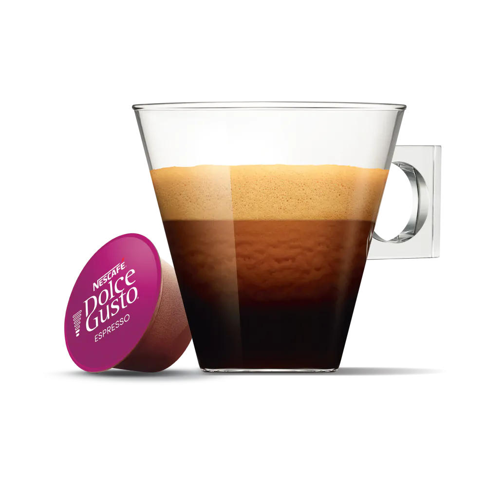 Espresso Black Coffee Capsules NESCAFE Dolce Gusto