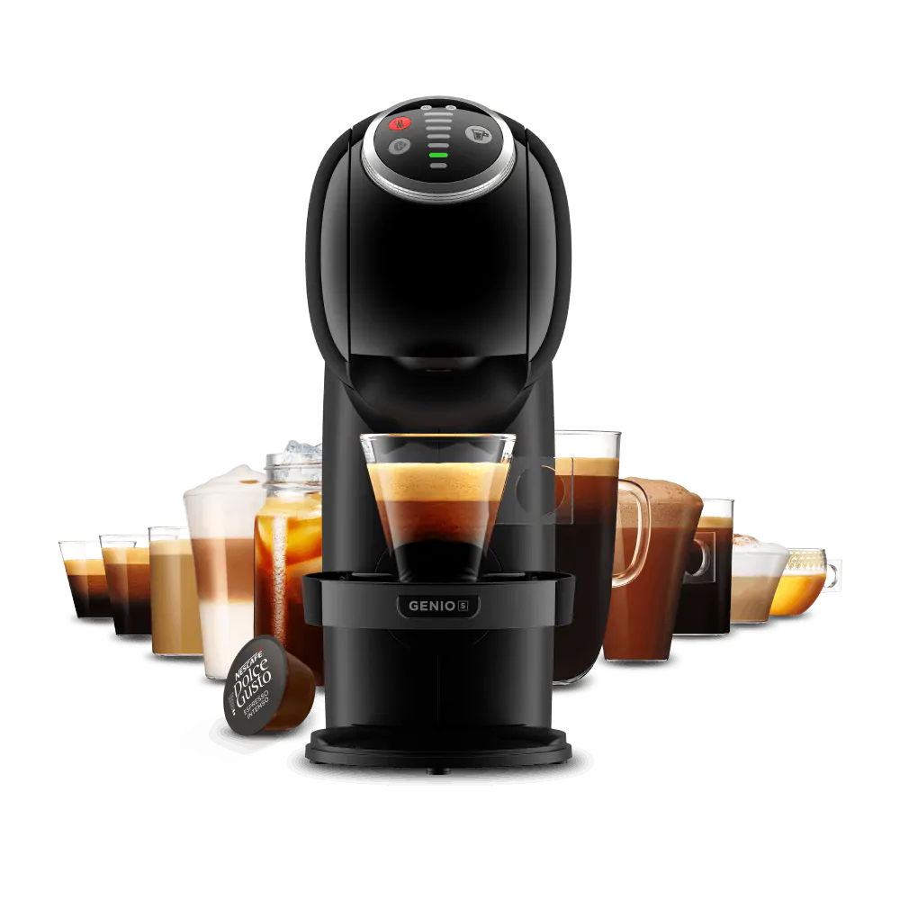 Genio S Plus Black KRUPS Coffee Machine