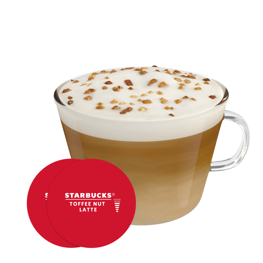 STARBUCKS® Toffee Nut Latte NESCAFÉ® Dolce Gusto® Coffee Capsules