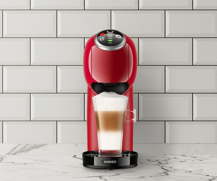 Genio S Plus Red Automatic Coffee Machine NESCAFE Dolce Gusto